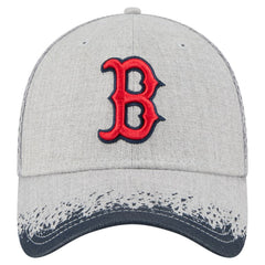 Boston Red Sox Visor Paint Splatter 39THIRTY Flex Hat Gray