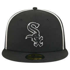 Chicago White Sox Soutache 59FIFTY Fitted Hat Black