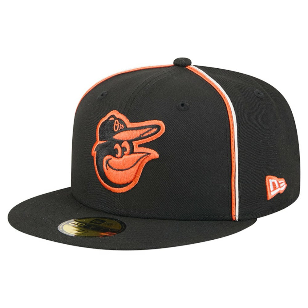 Baltimore Orioles Soutache 59FIFTY Fitted Hat Black