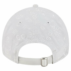 Boston Red Sox Women's Floral Mesh 9TWENTY Adjustable Hat White