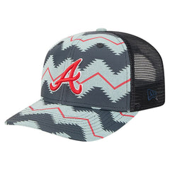 Atlanta Braves Aztec Denim 9SEVENTY Adjustable Hat Denim/Navy