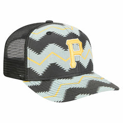 Pittsburgh Pirates Aztec Denim 9SEVENTY Adjustable Hat Denim/Black