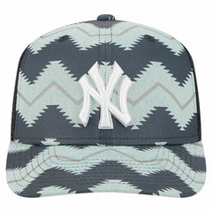 New York Yankees Aztec Denim 9SEVENTY Adjustable Hat Denim/Navy