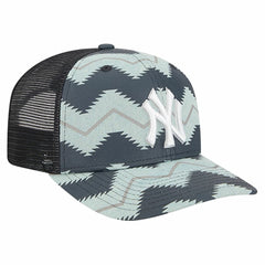 New York Yankees Aztec Denim 9SEVENTY Adjustable Hat Denim/Navy