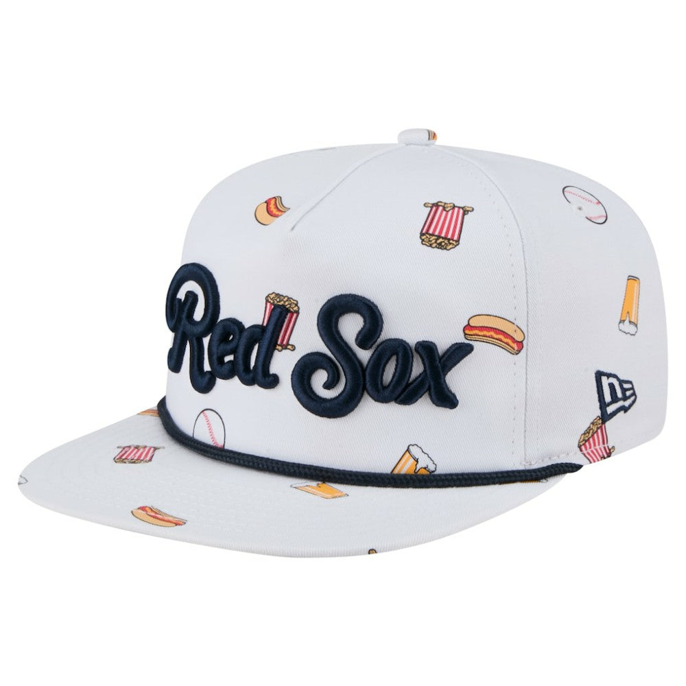 Boston Red Sox Team Cheer Rope 19TWENTY Adjustable Hat White