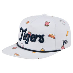 Detroit Tigers Team Cheer Rope 19TWENTY Adjustable Hat White