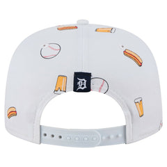 Detroit Tigers Team Cheer Rope 19TWENTY Adjustable Hat White