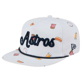 Houston Astros Team Cheer Rope 19TWENTY Adjustable Hat White