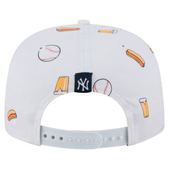 New York Yankees Team Cheer Rope 19TWENTY Adjustable Hat White