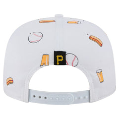 Pittsburgh Pirates Team Cheer Rope 19TWENTY Adjustable Hat White