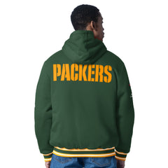 Green Bay Packers G-III Sports by Carl Banks Power Forward Commemorative Full-Zip Hooded Jacket - Green sale