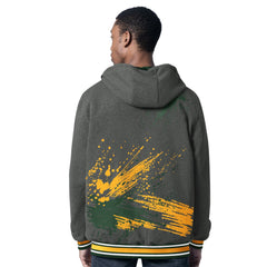 Green Bay Packers G-III Sports by Carl Banks Dual Threat Reversable Full-Zip Hooded Jacket - Green/Charcoal cheap