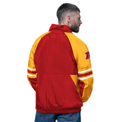Kansas City Chiefs Starter Prospect Half-Zip Pullover - Red online
