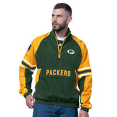 Green Bay Packers Starter Prospect Half-Zip Pullover - Green online