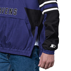 Baltimore Ravens Starter Prospect Half-Zip Pullover - Purple online