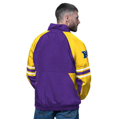 Minnesota Vikings Starter Prospect Half-Zip Pullover - Purple cheap