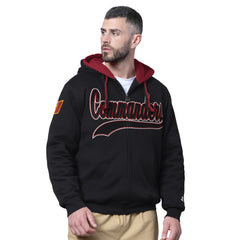 Washington Commanders Starter Big Shot Full-Zip Double Hoodie - Black discount