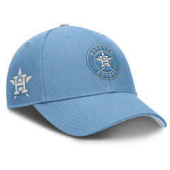 Houston Astros Rise Dri-Fit Adjustable Hat Light Blue