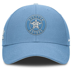 Houston Astros Rise Dri-Fit Adjustable Hat Light Blue