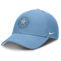 Houston Astros Rise Dri-Fit Adjustable Hat Light Blue
