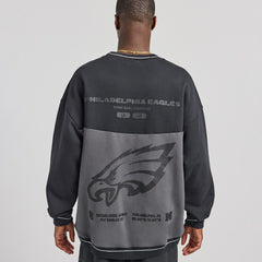Philadelphia Eagles Off Season x NFL Unisex Fleece Sweatshirt - Black on sale