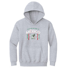 Mexico National Team 500 Level Youth 1923 Pullover Hoodie - Gray cheap