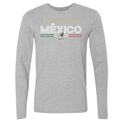 Mexico National Team 500 Level Inline Long Sleeve T-Shirt for sale - Heather Gray