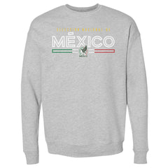 Mexico National Team 500 Level Inline Pullover Sweatshirt for sale - Heather Gray