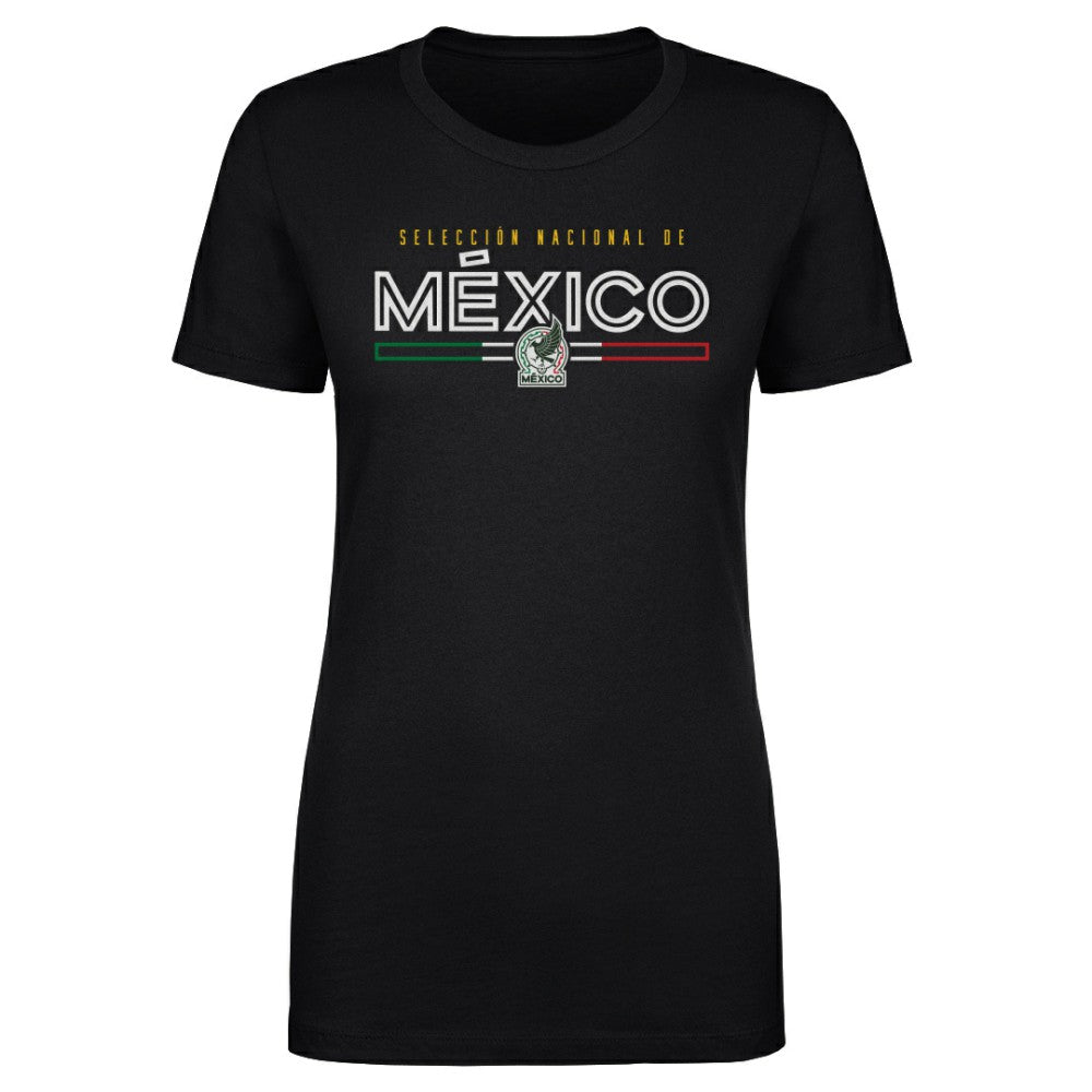 Mexico National Team 500 Level Women's Inline T-Shirt for sale - Black