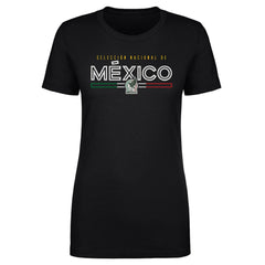 Mexico National Team 500 Level Women's Inline T-Shirt - Black discount
