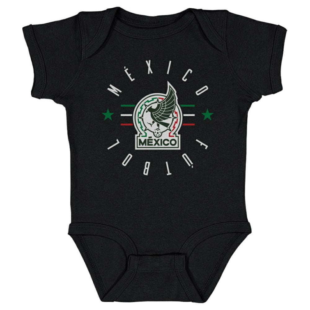 Mexico National Team 500 Level Infant Futbol Bodysuit for sale - Black