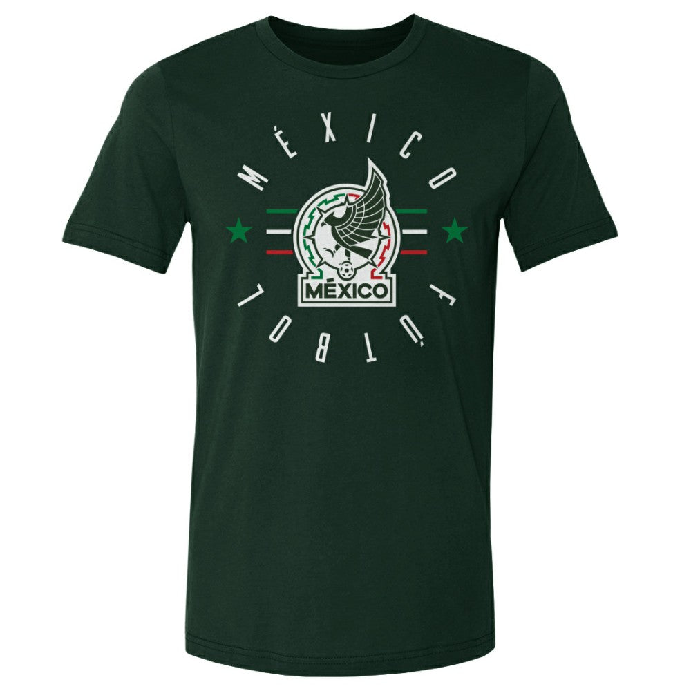 Mexico National Team 500 Level Futbol T-Shirt for sale - Forest Green