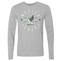 Mexico National Team 500 Level Futbol Long Sleeve T-Shirt - Heather Gray online