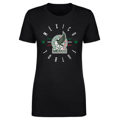 Mexico National Team 500 Level Women's Futbol T-Shirt for sale - Black