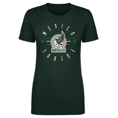 Mexico National Team 500 Level Women's Futbol T-Shirt - Forest Green for sale