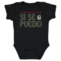 Mexico National Team 500 Level Infant Si Se Puede Inline Bold Bodysuit for sale - Black