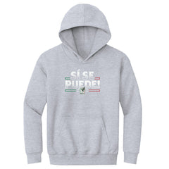 Mexico National Team 500 Level Youth Si Se Puede Pullover Hoodie for sale - Gray