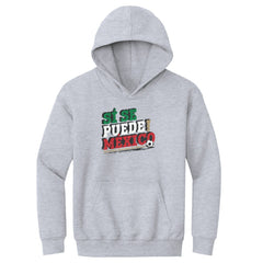 Mexico National Team 500 Level Youth Si Se Puede Pullover Hoodie for sale - Gray