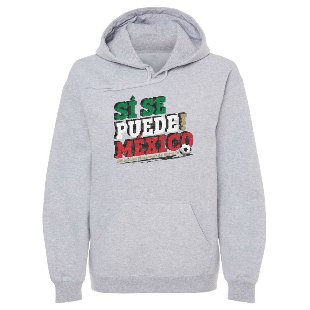 Mexico National Team 500 Level Si Se Puede Pullover Hoodie for sale - Gray