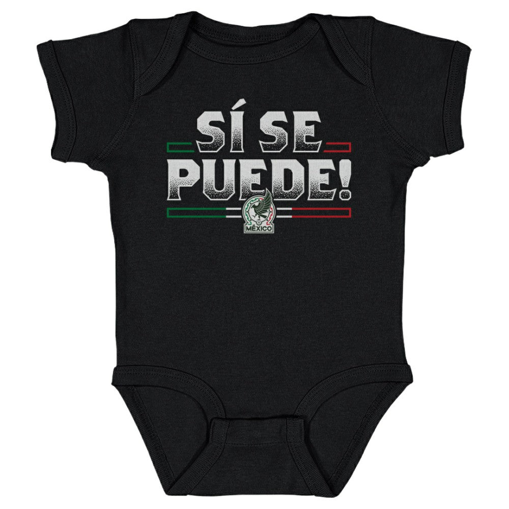 Mexico National Team 500 Level Infant Si Se Puede Bodysuit for sale - Black