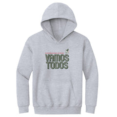 Mexico National Team 500 Level Youth Vamos Todos Inline Bold Pullover Hoodie - Gray outlet