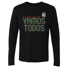 Mexico National Team 500 Level Vamos Todos Inline Bold Long Sleeve T-Shirt - Black online