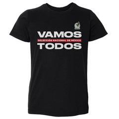 Mexico National Team 500 Level Toddler Vamos Todos T-Shirt for sale - Black