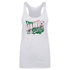 Mexico National Team 500 Level Women's Vamos Todos Country Tri-Blend Tank Top - Gray shop