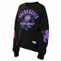 Sacramento Kings Women's 2025/26 City Edition Sweatshirt - Black on sale