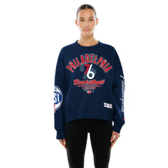 Philadelphia 76ers Women's 2025/26 City Edition Sweatshirt - Navy online