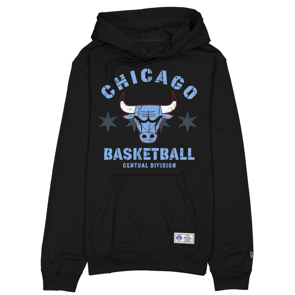 Chicago Bulls 2025/26 City Edition Fleece Hoodie - Black sale
