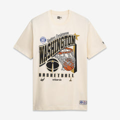 Washington Wizards Oversized City Edition Remix Vintage T-Shirt - Cream sale