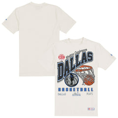 Dallas Mavericks Oversized City Edition Remix Vintage T-Shirt sale - Cream on sale