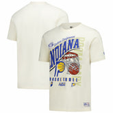 Indiana Pacers Oversized City Edition Remix Vintage T-Shirt - Cream on sale